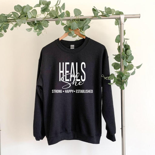 She•Heals Crew Sweat Shirt